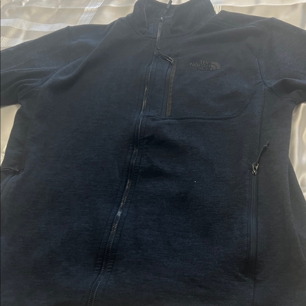 The North Face Navy Full-Zip Jacket